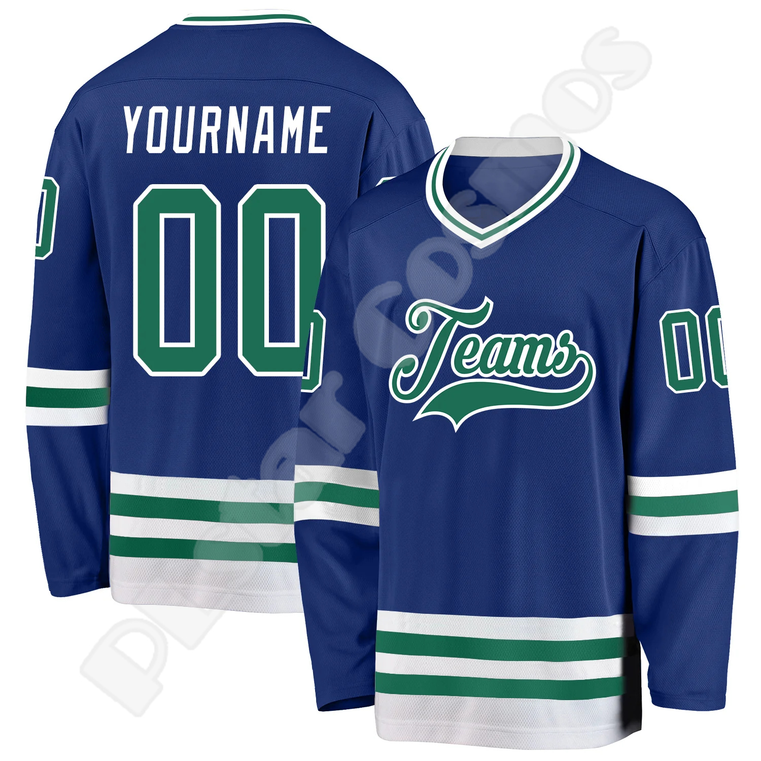 Hockey Jersey Custom Name Team - 3D Printing Name avis et prix