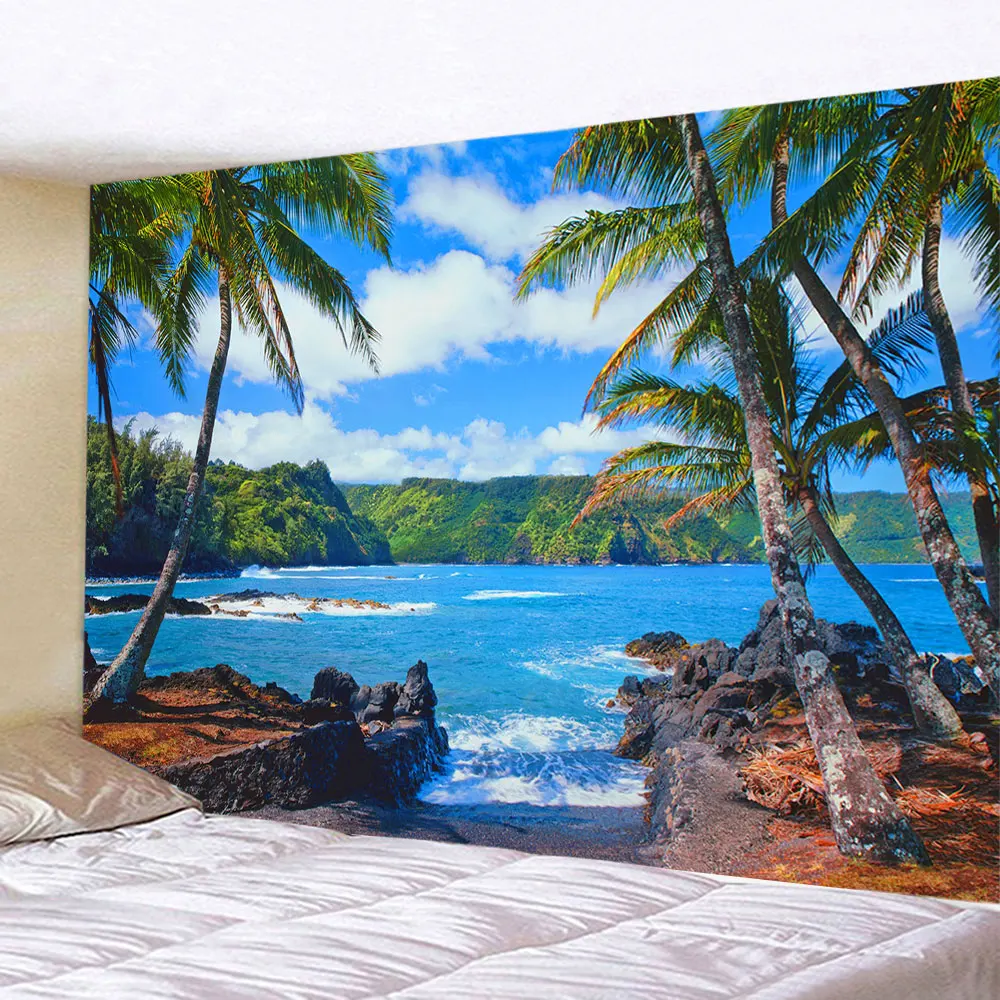 Seaside Coconut Tree Landscape - 3D Printing Room avis et prix