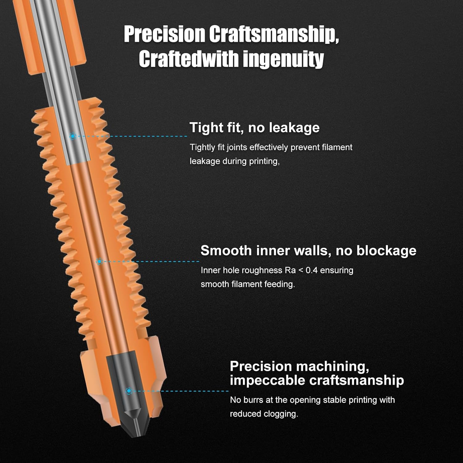 New Upgraded Nozzle for Creali - 3D Printing Titanium avis et prix