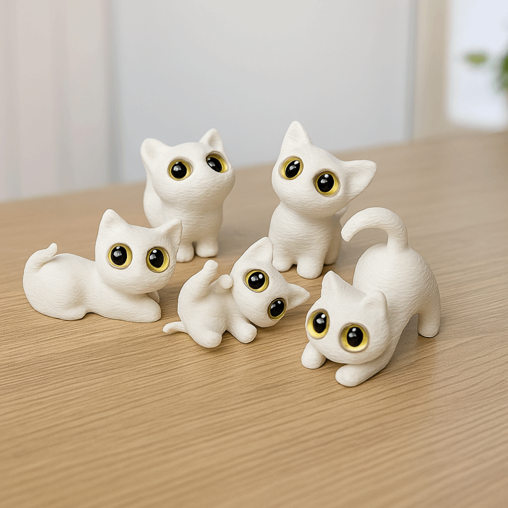 PLA Halloween Cat Anime Figure - 3D Printing Mockup avis et prix