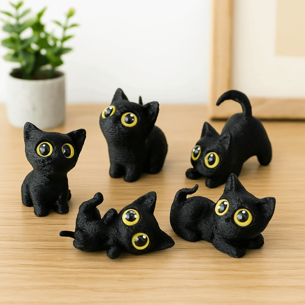 PLA Halloween Cat Anime Figure - 3D Printing Mockup avis et prix