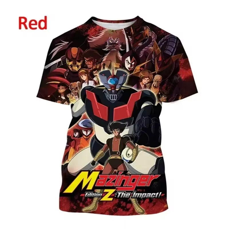 Anime Mazinger Z 3D Print T-Sh - 3D Printing Z Hop avis et prix