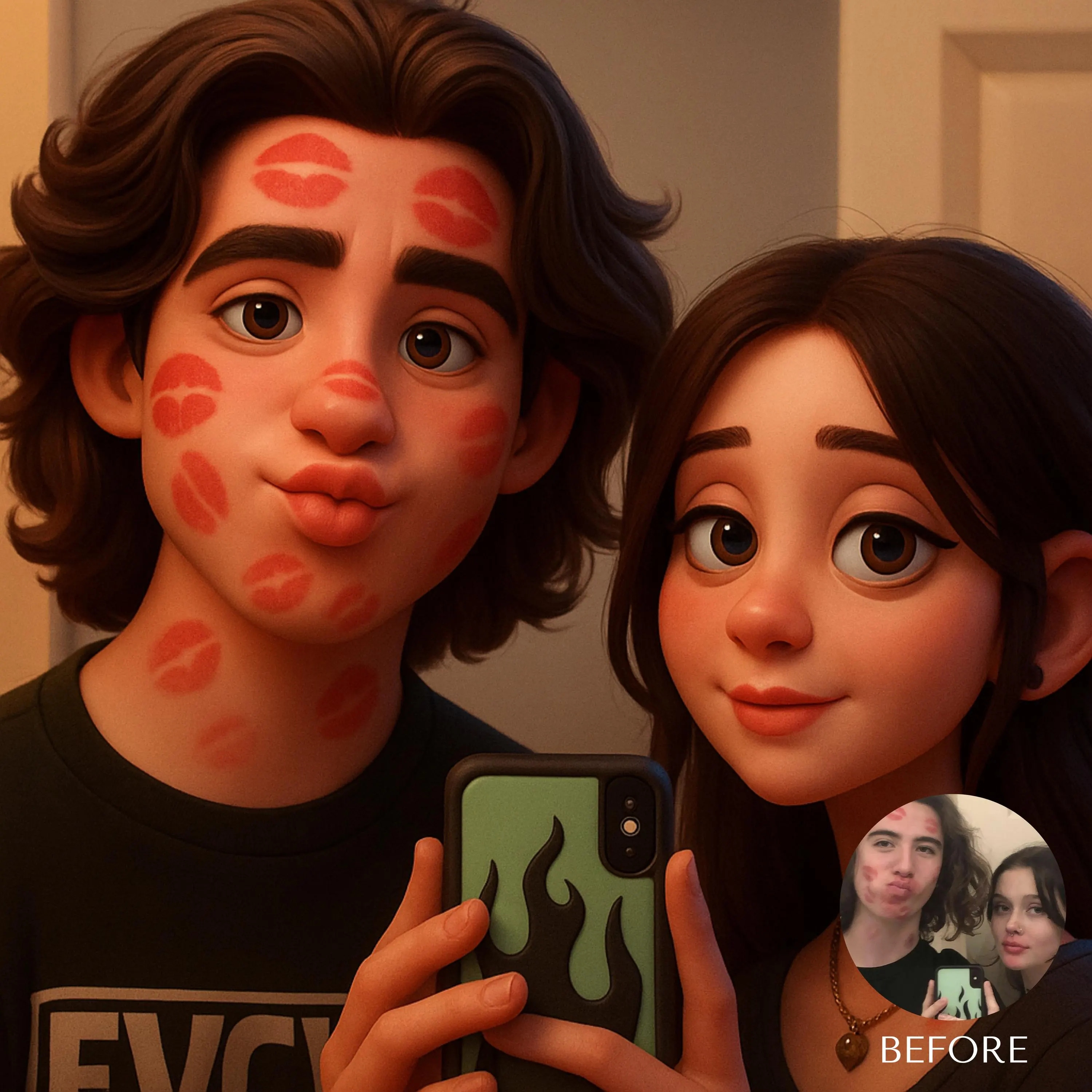 Custom 3D Cartoon Style Portra - 3D Printing Room avis et prix
