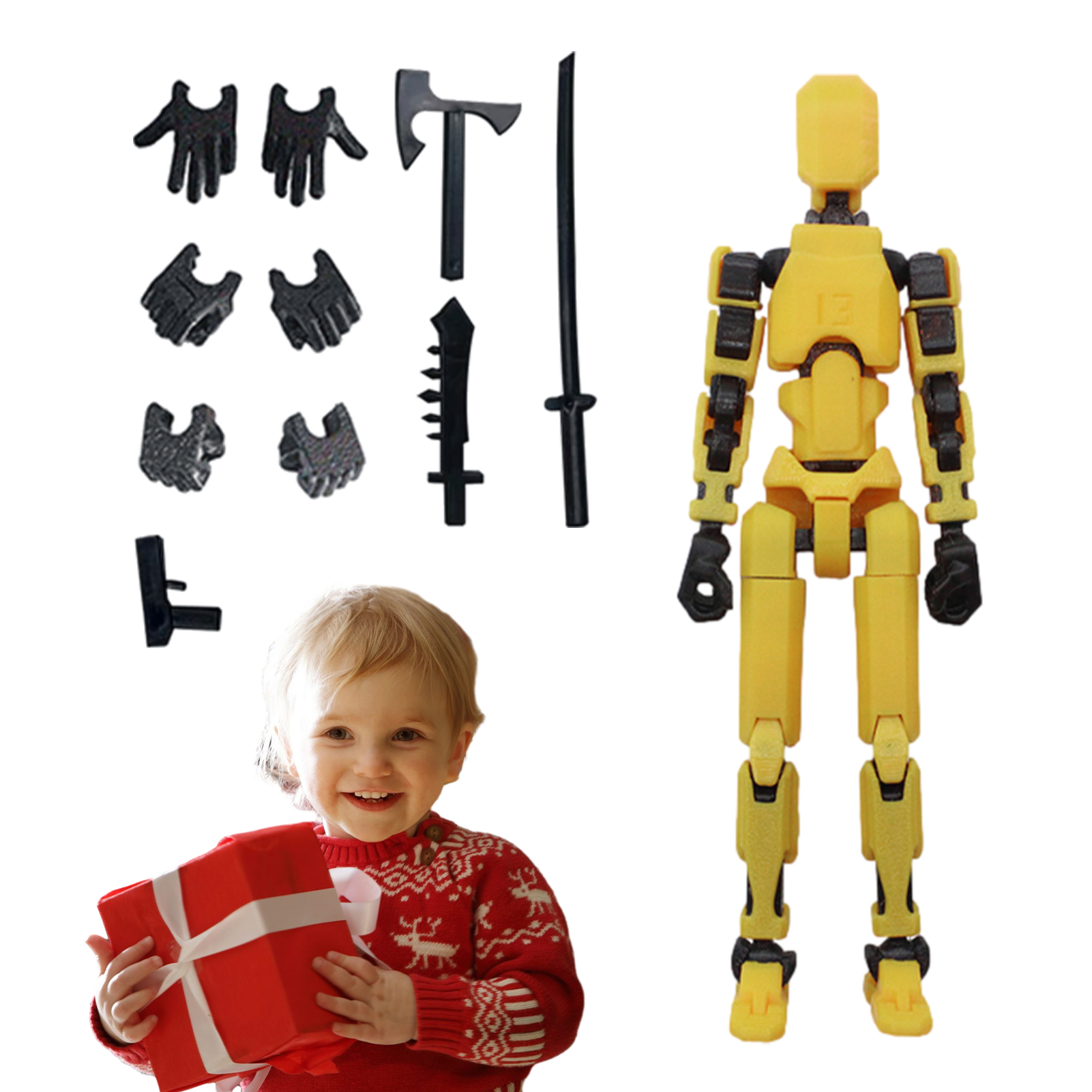 1PCS 13 Joints Figure Articula - 3D Printing Mockup avis et prix