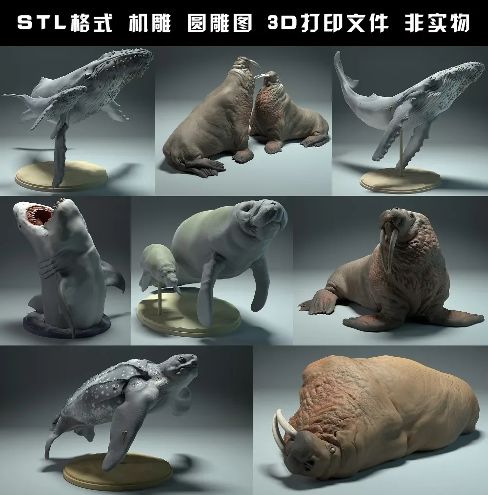 animals, polar bear, takin, wo - 3D Printing File Free avis et prix