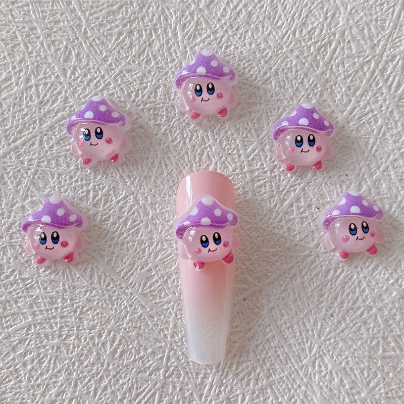 2/10/20pcs Kirby Nail Charms 3 - 3D Printing Design avis et prix