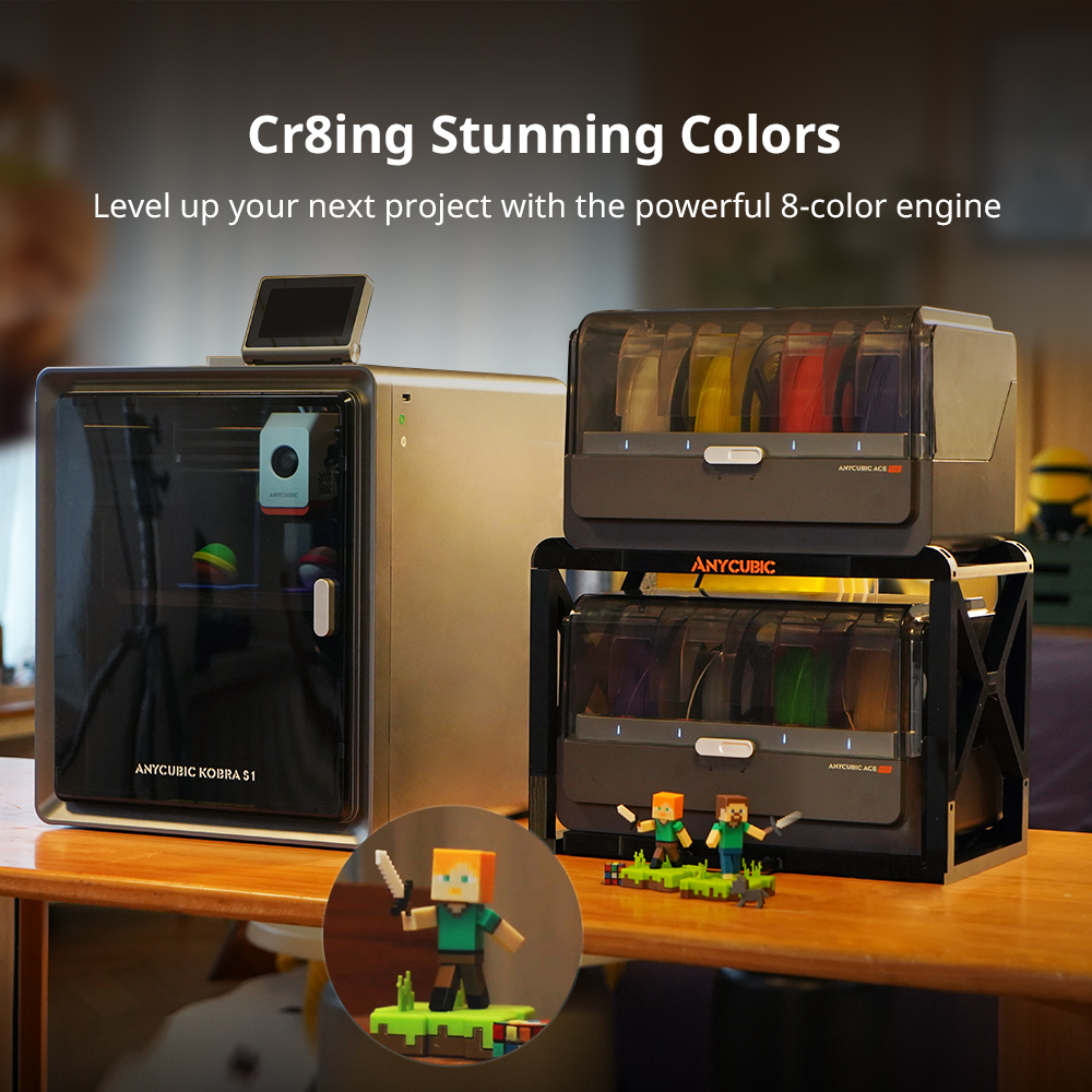 Anycubic Kobra S1 Combo Multi- - 3D Printing Online Service avis et prix