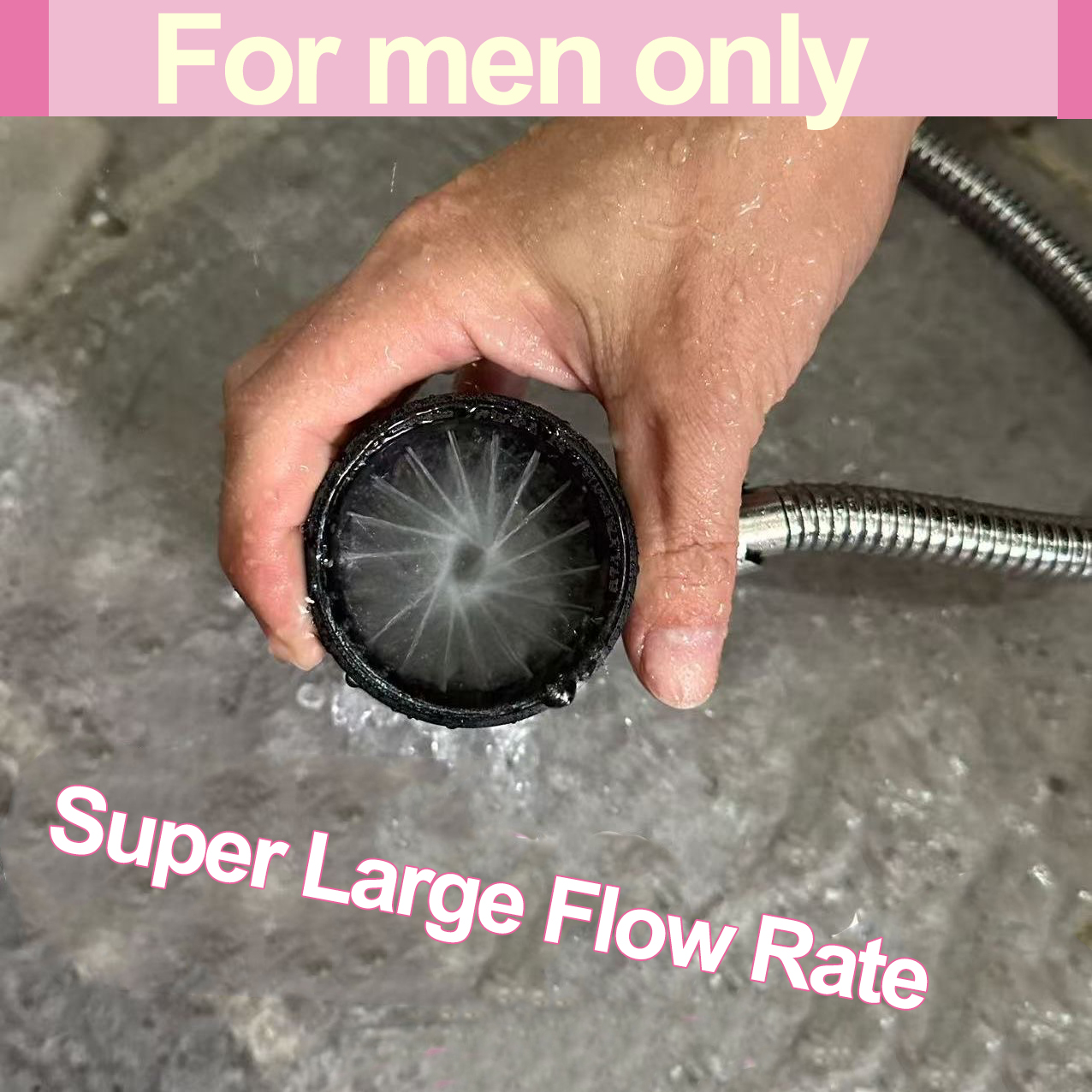 High Pressure Handheld Shower  - 3D Printing Plastic avis et prix