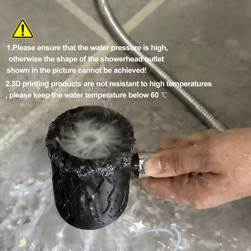 High Pressure Handheld Shower  - 3D Printing Plastic avis et prix