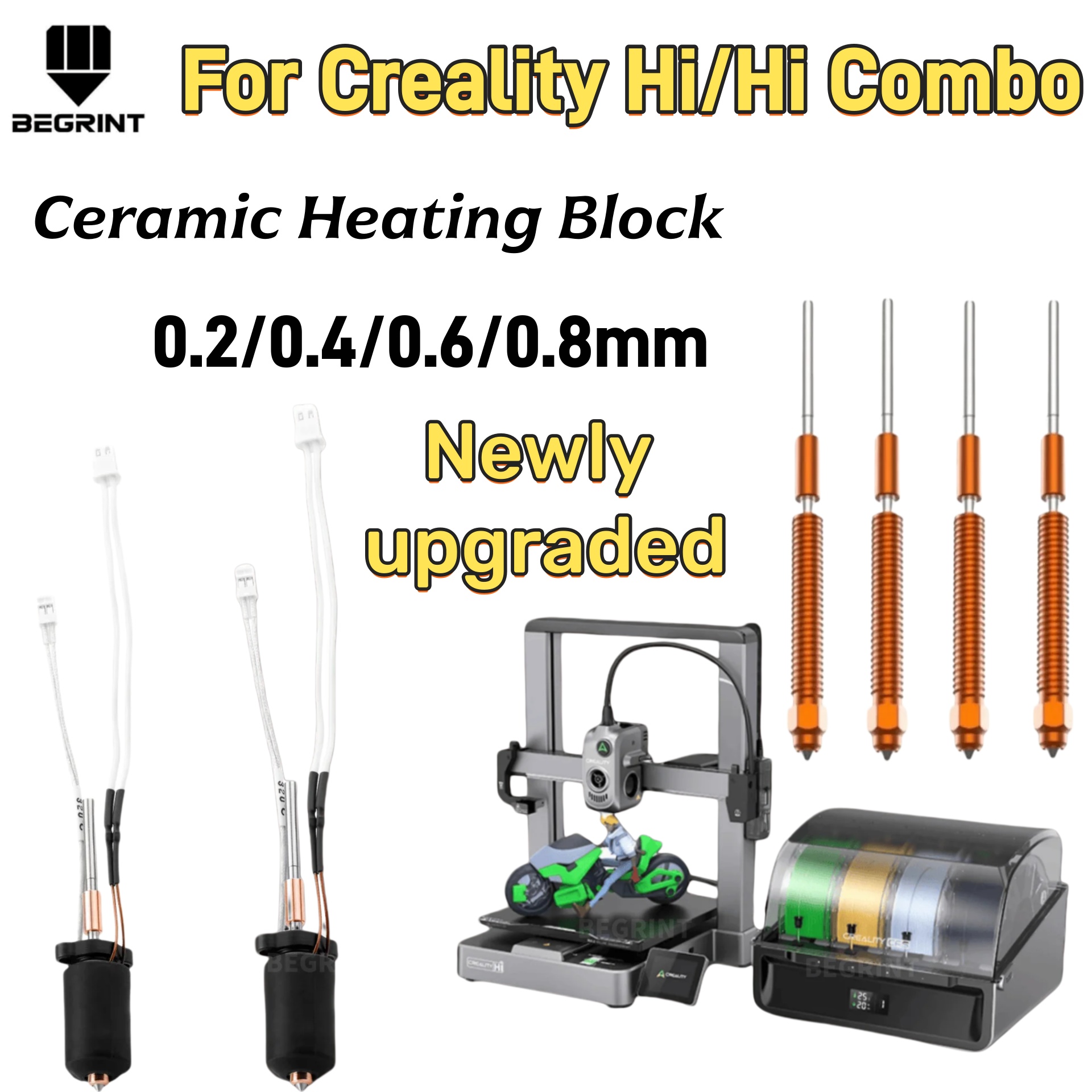 High Temp Ceramic Heater Hoten - 3D Printer Hotend Kit avis et prix