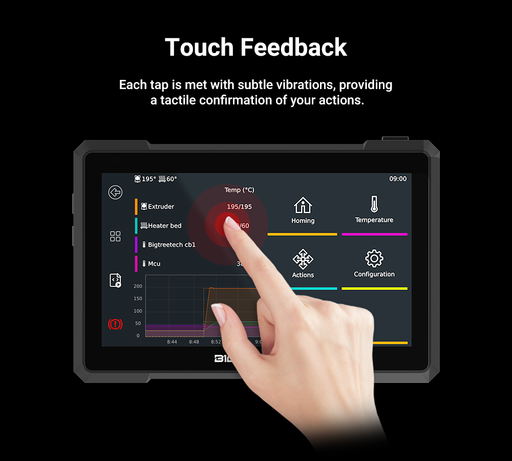 BIGTREETECH Pad 7 IPS Touch Sc - 3D Printing Warehouse avis et prix