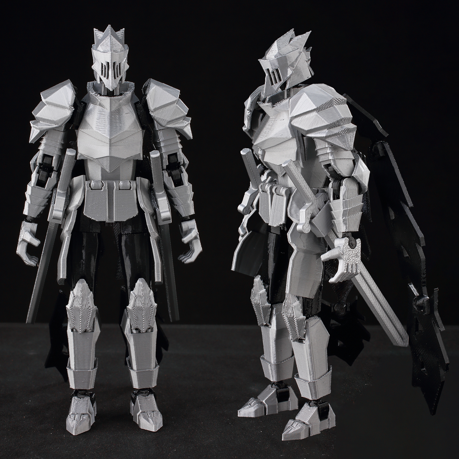 ​9L3D Lucky13 Silver Knight Ro - 3D Printing Online Service avis et prix