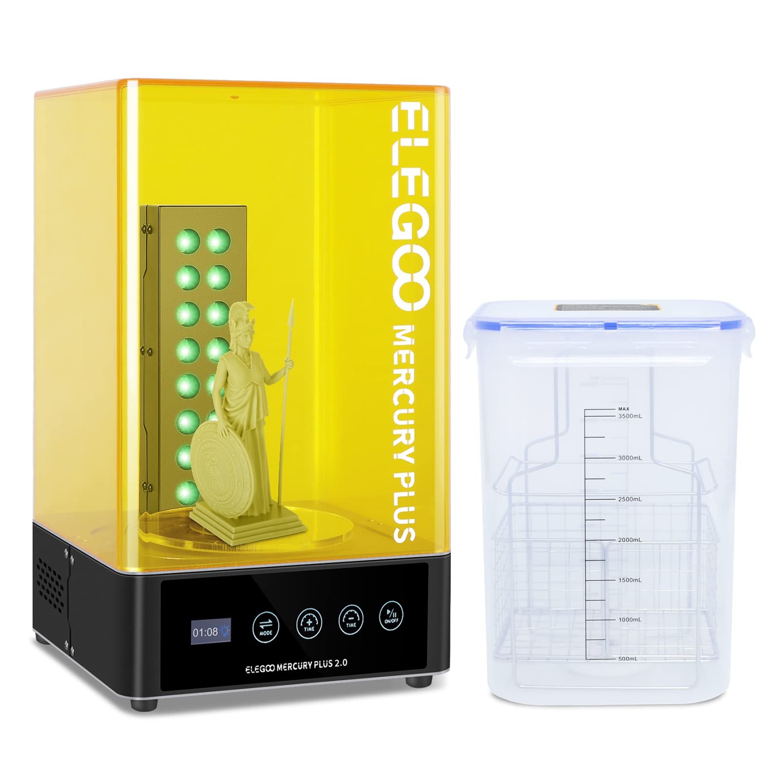 ELEGOO   Plus 2.0 Wash and Cur - Resin Curing Station avis et prix