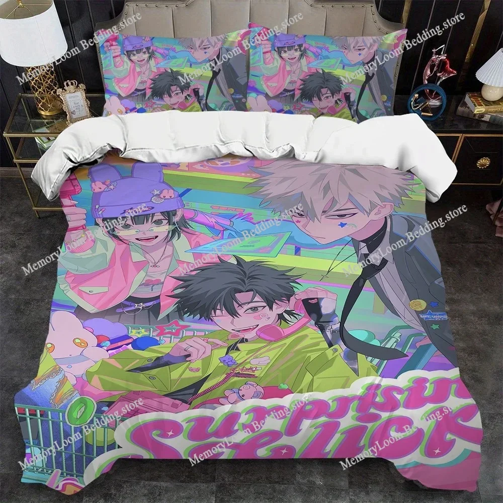 Cartoon Link Click Duvet Cover - 3D Printing Link avis et prix