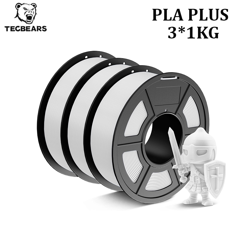 TECBEARS PLA+ Filament 3 Rolls - 3D Printing Fdm avis et prix