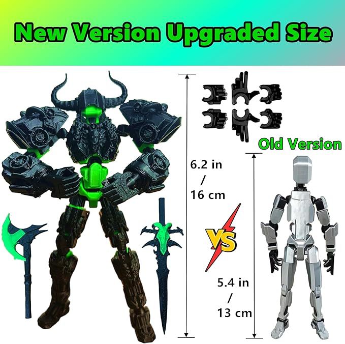 Titan 13 Action Figure,Assembl - 3D Printing Titanium avis et prix