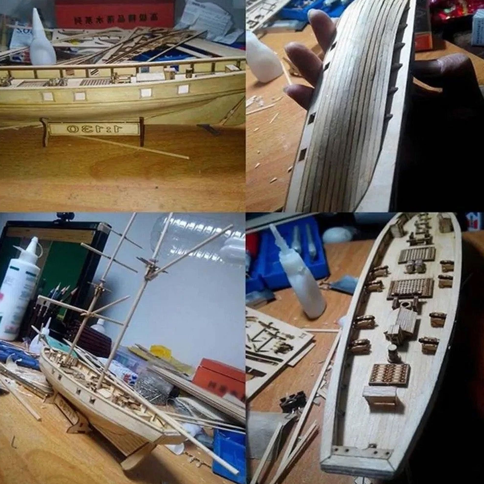 【Halcon Sailboat Wooden Model  - 3D Printing Lego avis et prix