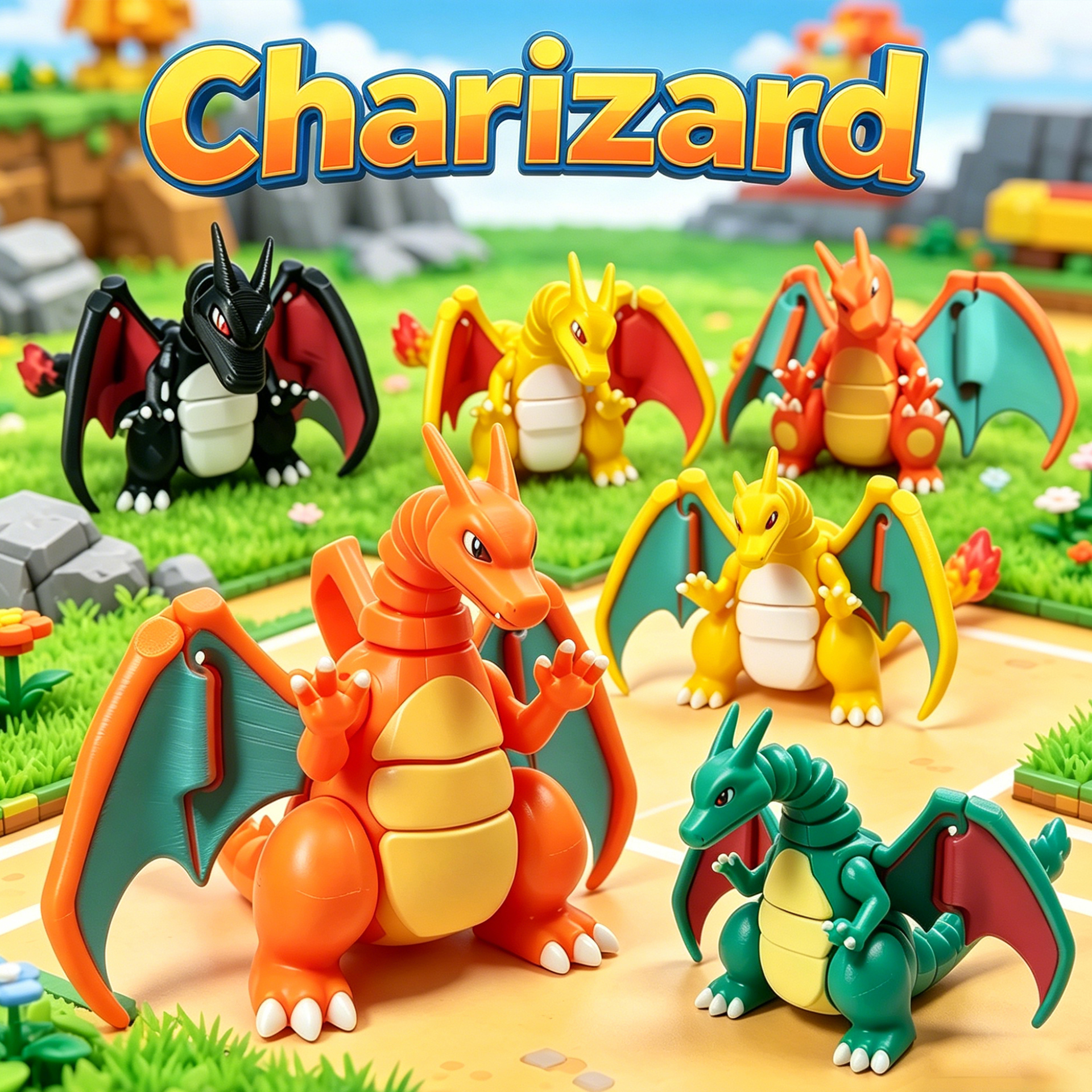 Pokemon 3D Printing Charizard  - 3D Printing Room avis et prix