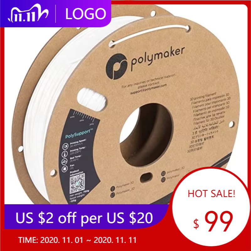 STLFPolymaker PolySupport 3D P - 3D Printing Plastic avis et prix