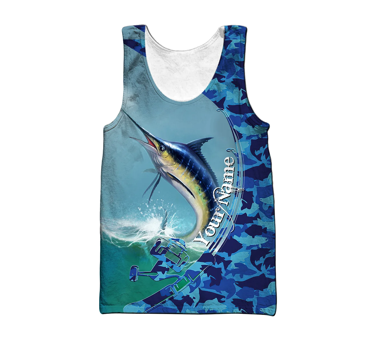 Custom name Mahi mahi fishing  - 3D Printing Name avis et prix