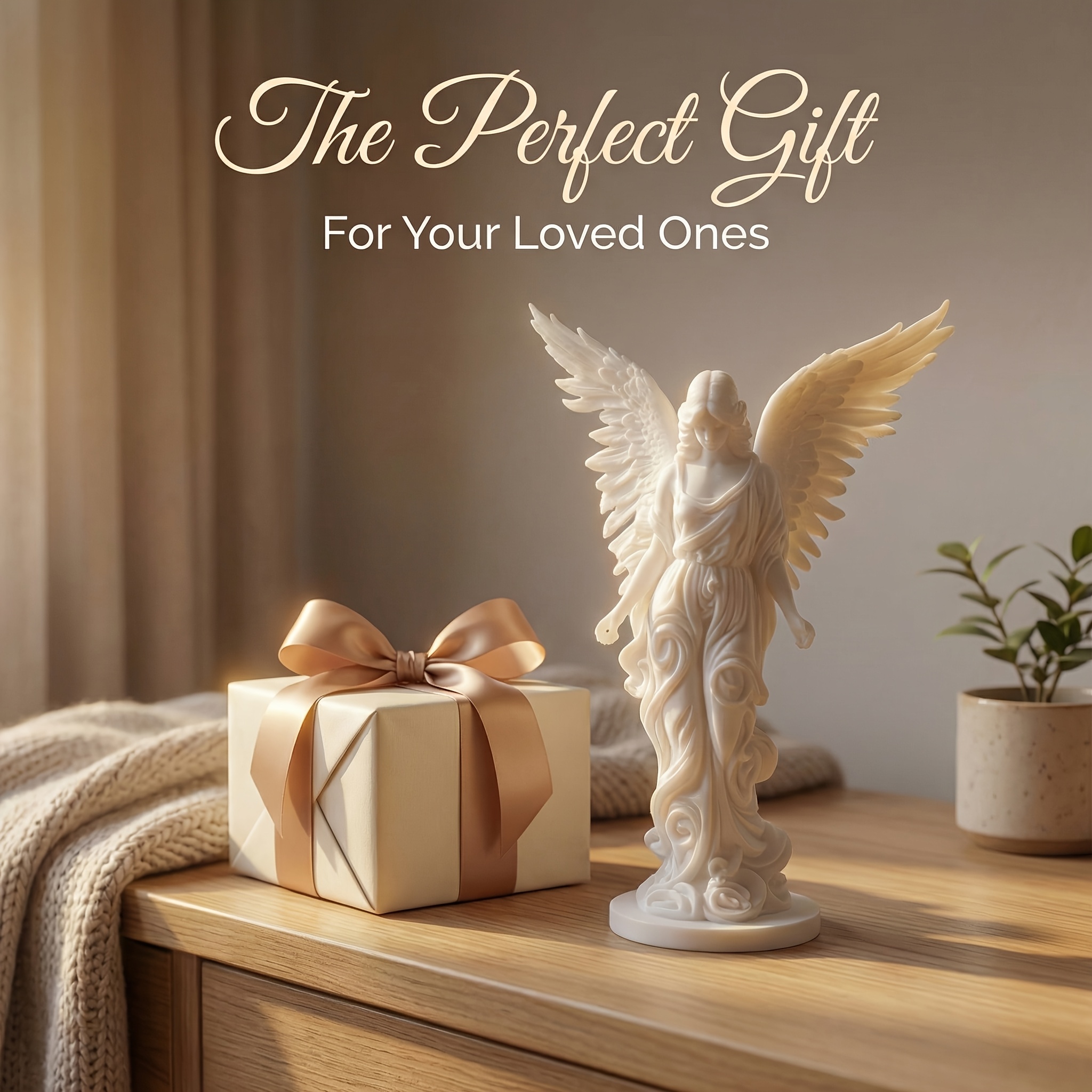 2-Piece Set of White Angel Sta - 3D Printing Mockup avis et prix