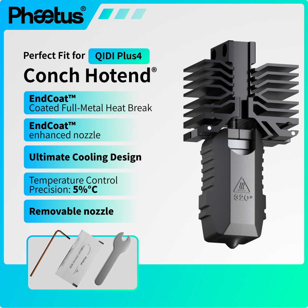 Phaetus for QIDI Plus4 3d Prin - 3D Printer Hotend Kit avis et prix