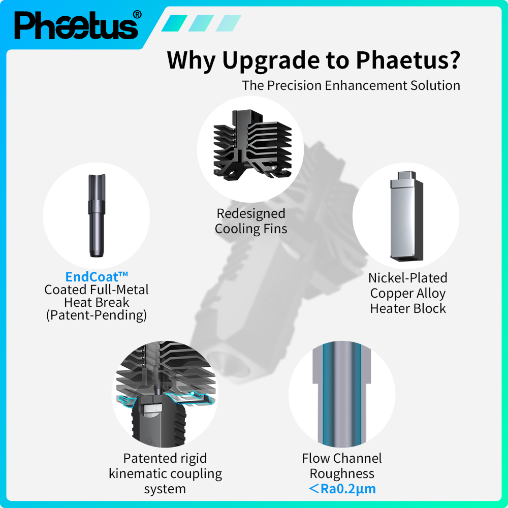 Phaetus for QIDI Plus4 3d Prin - 3D Printer Hotend Kit avis et prix