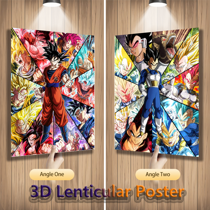 Anime 3D Lenticular Posters Fl - 3D Printing Room avis et prix