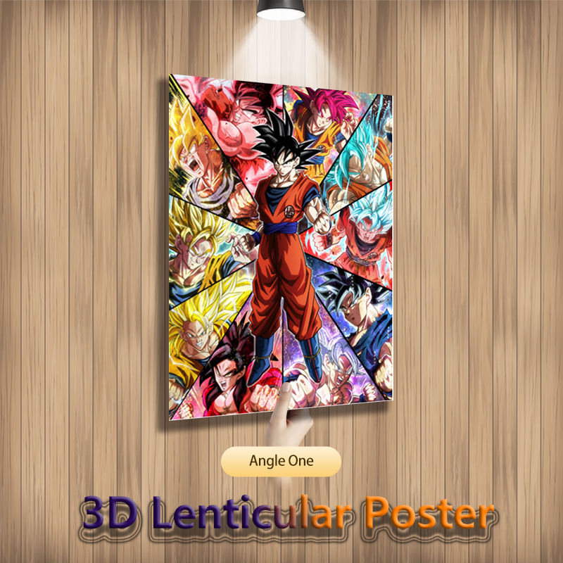 Anime 3D Lenticular Posters Fl - 3D Printing Room avis et prix