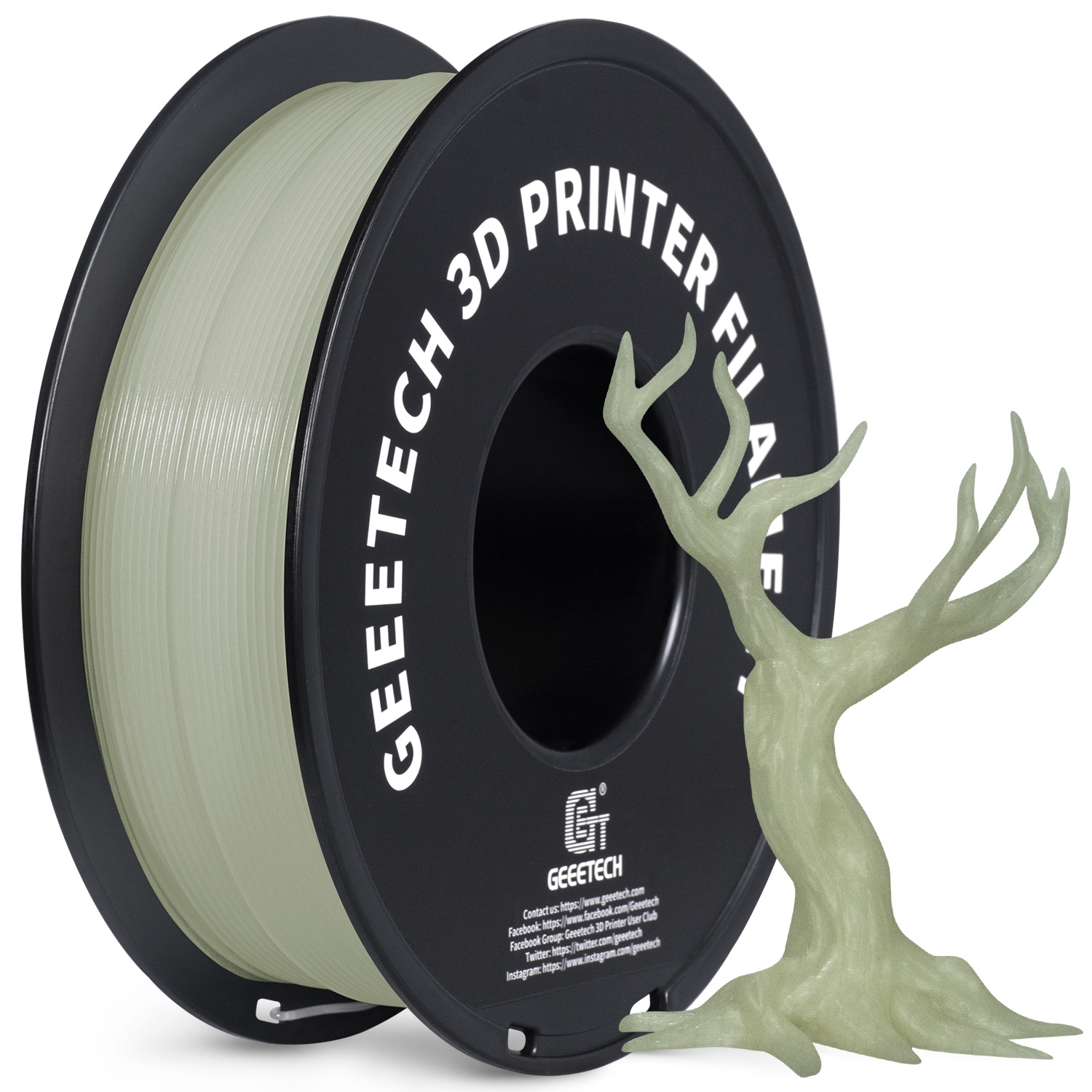 GEEETECH Luminous PLA Filament - 3D Printing Fdm avis et prix