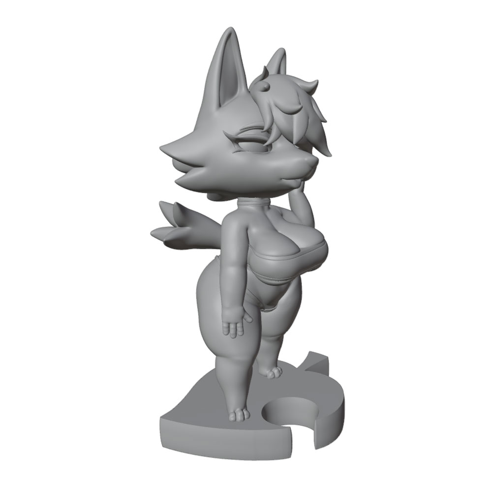 1/24foxy wolfy Anime Character - 3D Printing Mockup avis et prix