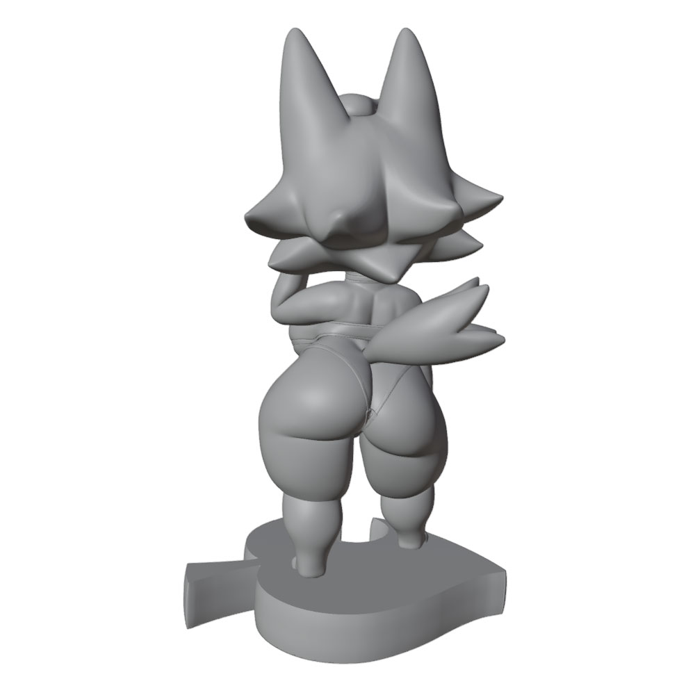 1/24foxy wolfy Anime Character - 3D Printing Mockup avis et prix