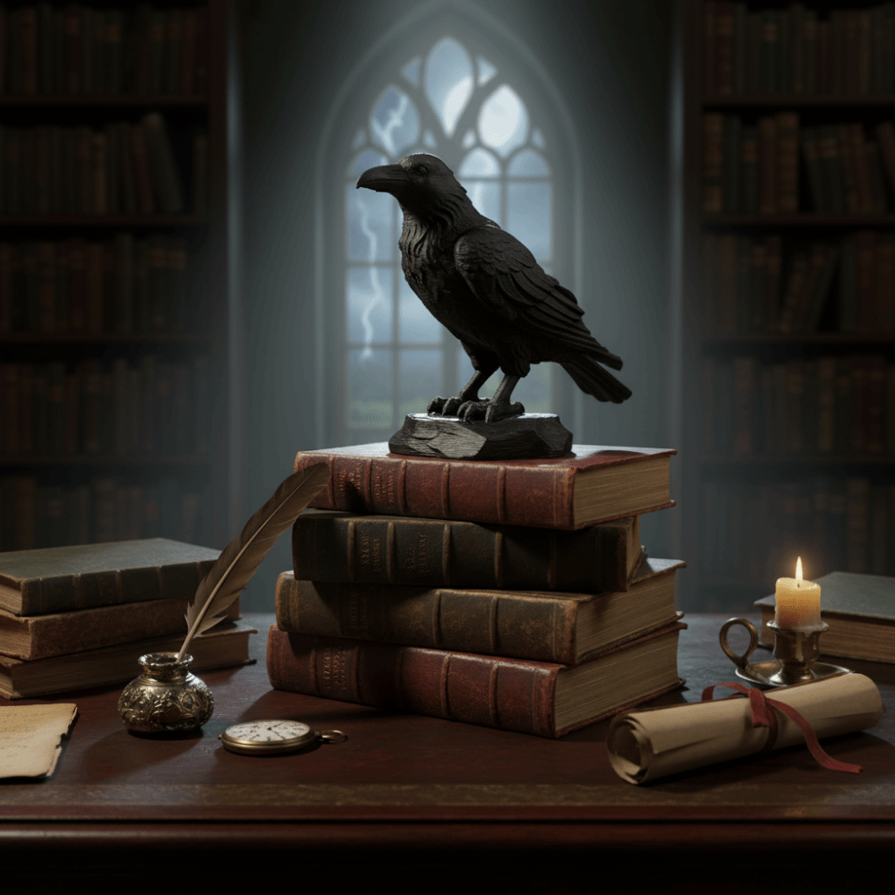 Gifts Gothic Style Crow Statue - 3D Printing Mockup avis et prix